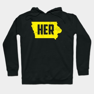 Iowa Her Map Hoodie